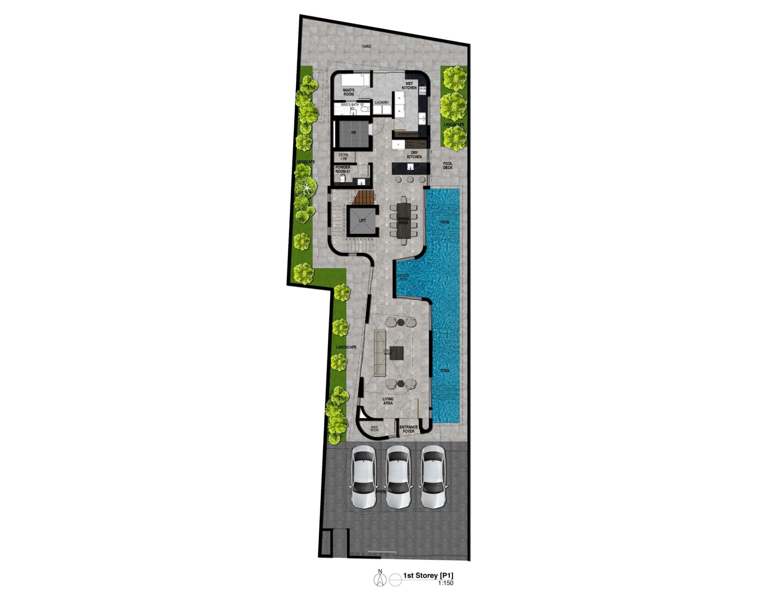Avant Garde Collection 26 Bedroom Floor Plan 1
